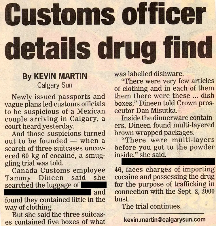 customs details drug find