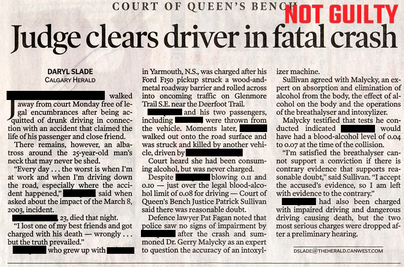 Judge Clears Driver